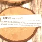 Preview: Lesezeichen Leseratte Apple hellgrün gehäkelt - lesezeichen gehäkelt maus apple gruen handmade