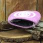 Mobile Preview: Mäppchen filz in rosa klein - Motiv Spirale