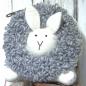 Preview: Geldbeutel kleiner Hase grau Preview: Geldbeutel kleiner Hase grau