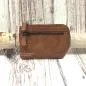 Preview: Schlüsselmäppchen Leder braun