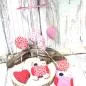 Preview: Mbile Stoff mit blume und Herz