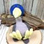 Preview: Vogel mit lustigem blauen Wackelkopf