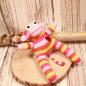 Preview: Sockenaffe Stofftier gestreift
