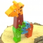 Preview: Giraffe als 3D HolzPuzzle