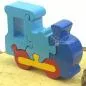 Preview: Puzzle Lok aus Holz