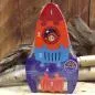 Preview: 3 D Holz Puzzle Rakete mit Zahlen von 1-5