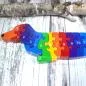 Preview: 3D Dackel ein Puzzle mit Zahlen
