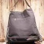 Preview: Rucksack oder Handtasche grau Pailletten Motiv Ying & Yang - rucksack stoff pailletten yin yang grau umhaengetasche