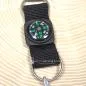 Preview: Schlüsselanhänger Taschenbaumler Jungs Schwarz Kompass Fisch Flaschenöffner Metall Nylon 14cm