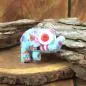 Preview: Schlüsselanhänger kleiner bunter Elefant