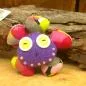 Preview: Monster Schlüsselanhänger bunt