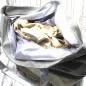 Preview: Shoppertasche gross grau Pailletten Anker silber - shopper tasche gross grau pailletten glitzer anker