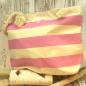 Preview: rosa gestreifte Strandtasche