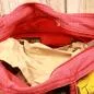 Preview: Shopper Tasche Katze mit einigen Ausbleichungen durch Sonneneinstrahlung - shopper tasche stoff klein chat noir schwarz katze rot gelb