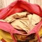 Preview: Shopper Tasche Katze mit einigen Ausbleichungen durch Sonneneinstrahlung - shopper tasche stoff klein chat noir schwarz katze rot gelb