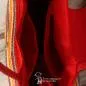 Preview: Bunte Handtasche aus Sisal - sisal tasche rot