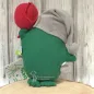 Preview: Stofftier Spieluhr Pinguin mit Mütze