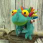 Preview: Stofftier Dinosaurier in grün mit bunten Stacheln Preview: Stofftier Dinosaurier in grün mit bunten Stacheln