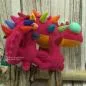 Preview: Kuscheltier Dinosaurier Thorni Devil mit buntem Stacheln