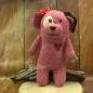 Preview: gestrickter Hund in rot mit Schlappohren