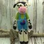 Preview: Stofftier schwarz - weisse Kuh