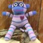 Preview: Stofftier Affe aus bunten Socken Preview: Stofftier Affe aus bunten Socken