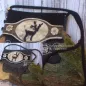 Preview: Trachtentasche Hirsch aus Filz mit Anhänger