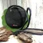 Preview: Umhängetasche filz Form einer Blume grün - umhaengetasche filz blume gruen handtasche handmade unikat