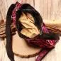 Preview: Umhängetasche Stoff pink Indiastyle - umhaengetasche handtasche pink india style stoff bestickt