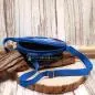 Preview: Umhängetasche blau Kinder rund bunte Schmetterlinge - umhaengetasche kinder rund blau schmetterlinge bunt handtasche