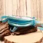 Preview: Umhängetasche hellblau Kinder rund Lama - Alpaka - umhaengetasche kinder rund hellblau lama alpaka bunt handtasche