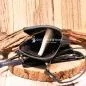 Preview: Handtasche Leder dunkelblau klein 1 Fach - umhaengetasche mini handtasche leder dunkelblau faecher