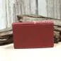 Preview: Kartenetui Visitenkartenetui Leder rot - visitenkartenetui kartenetui leder rot klein