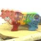 Preview: Tiger als 3D Puzzle in Holz