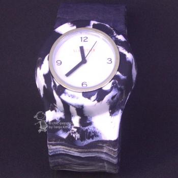 Armbanduhr Slappstixx schwarz camouflage