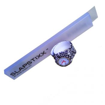 Armbanduhr SlappStixx Motive Leopard schwarz - weiss
