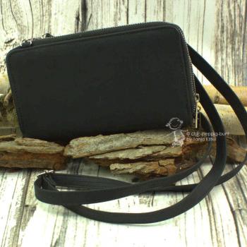 kleine Handtasche-Geldbeutel in schwarz
