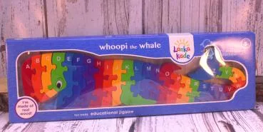3D Wal ein Puzzle mit Buchstaben