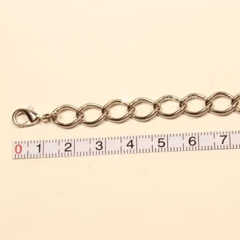 Armband versilbert Bettelarmband Gliederarmband - armband bettelarmband versilbert gross glieder