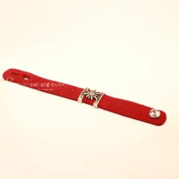 Trachten Armband rot