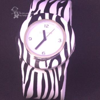 Armbanduhr Slappstixx zebra