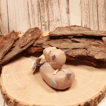 Badespielzeug Nilpferd – Nachhaltiges Gummitier aus Naturkautschuk Cao Ochu