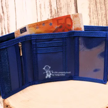 Brustbeutel für Kinder in blau