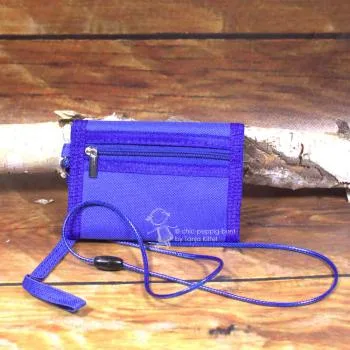 blauer Kinder Brustbeutel