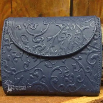 Geldbeutel klein blau