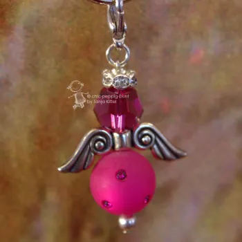 pinker Schutzengel
