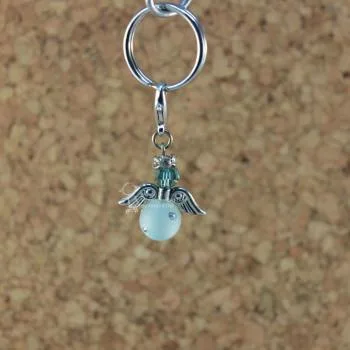 mini Schutzengel als Charmsanhänger