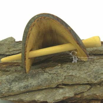 einzigartige Dutt Haarspange aus Vogelbeere