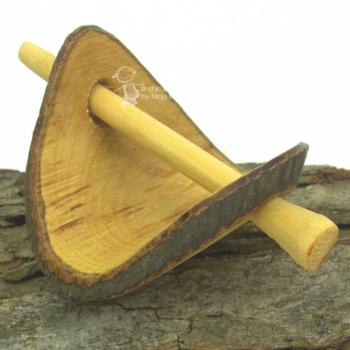 Dutt Haarspange aus echter Vogelbeere