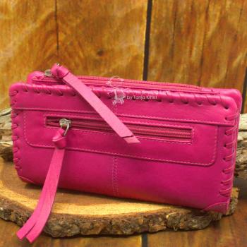 Geldbeutel gross pink